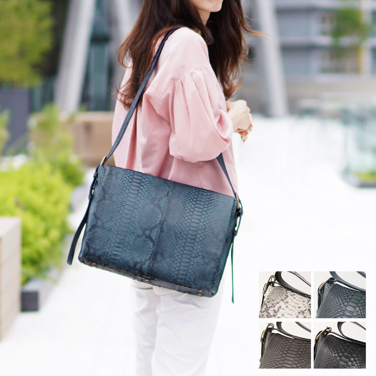 ■新品　送料込み■本パイソンバックカット　無双モデル　日本製　ショートウォレット Qoo10] 【新規OPEN】【期間限定セール】【激安