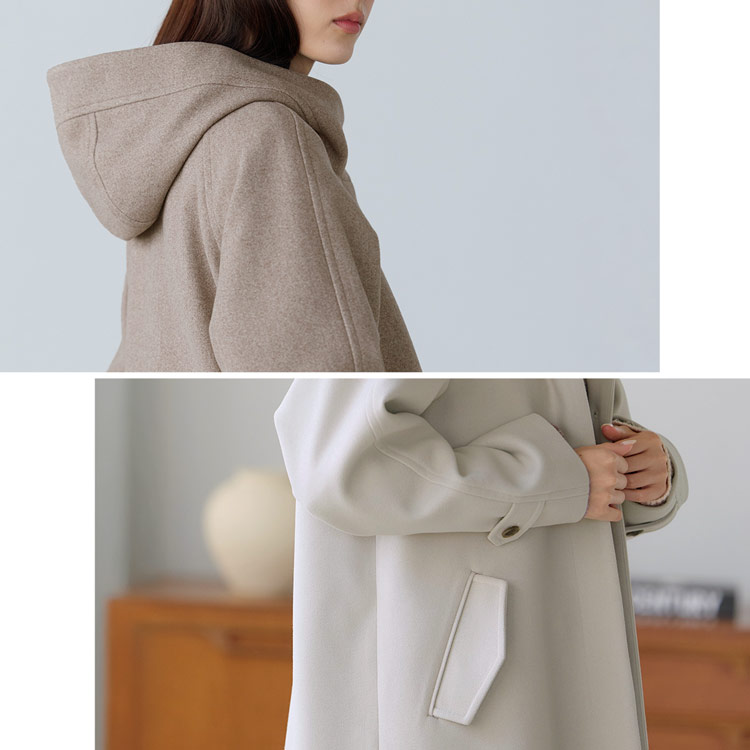 10%offクーポン】コート レディース ロングコート フード付き ロング丈