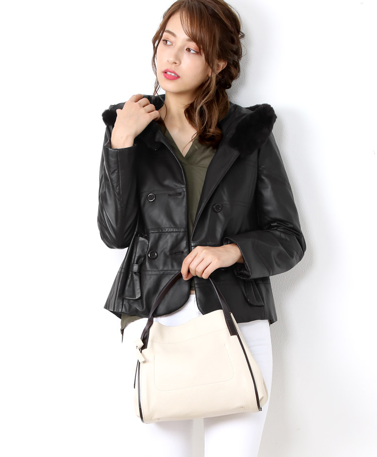 Sankyo Softram Leather Jackets Hooded Rex T Las Softram Leather Jackets Hooded Rex T Las
