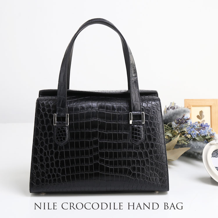 黒 クロコダイル型押しレザーバッグ美品 楽天市場】【1000円クーポン配布中】日本製 クロコダイル