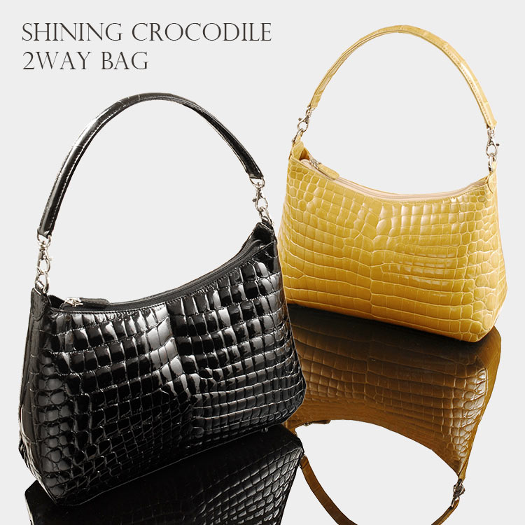 シャイニング 用 パイソン財布 クロコダイル ワニ革 2wayバッグ 軽量 女性 本革 バッグ クロコダイルバッグ メンズ 長財布 保証書 センター取り ブラック 本物 安心 付き ギフト プレゼント 三京商会 ファー コート 財布 毛皮 クロコダイルバッグ ブラック 軽量 本物