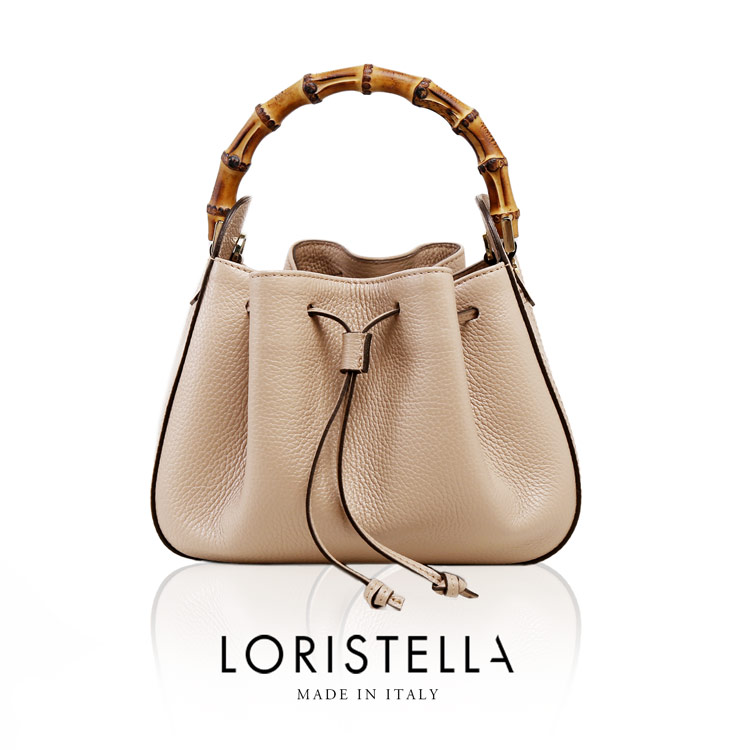 ブランド バッグ レディース LORISTELLA イタリア 2way ショルダーバッグ 大人 斜めがけ 軽量 ロリステッラ カジュアル レザー 巾着 本革 牛革 浴衣 に 合う 卒業式 入学式 ママ 母 (07000528r) クリスマス ギフト プレゼント