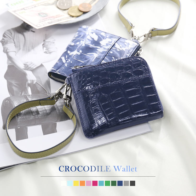 楽天市場】L字ファスナー財布 レディース メンズ 本革 ブランド 藍染