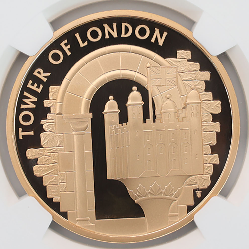 完全送料無料 最高鑑定 2020 英国 ロンドン塔コインコレクション