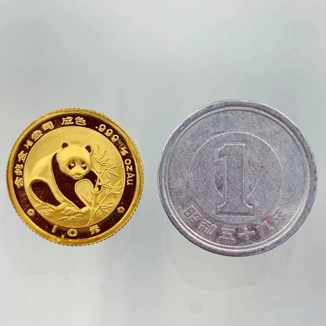 2021激安通販 ⭐️ご専用⭐️中国 パンダ金貨1986箱入未使用 Ｋ24 ...