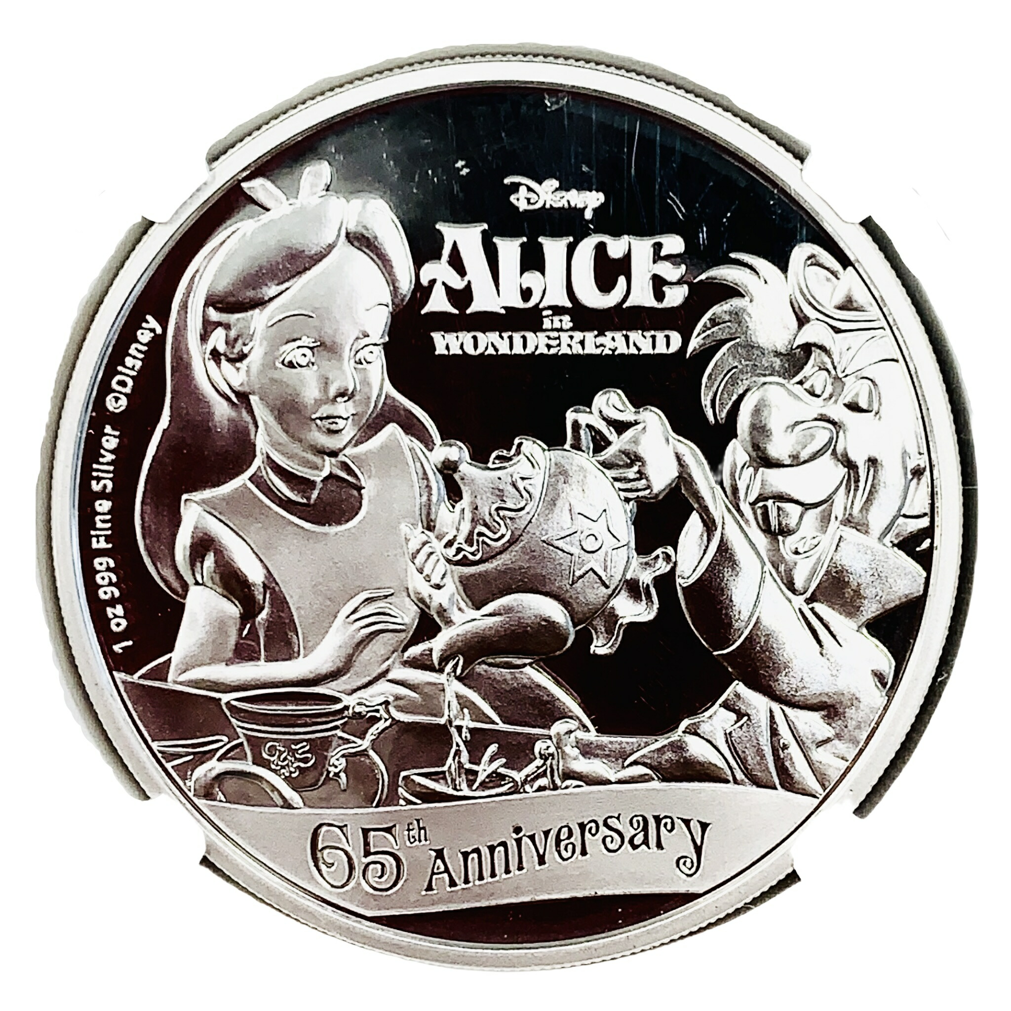 NGC PF68 ディズニー銀貨 不思議の国のアリス 2016年 銀貨 ニウエ コイン シルバー 品位 SV999 31.1g アンティークコイン