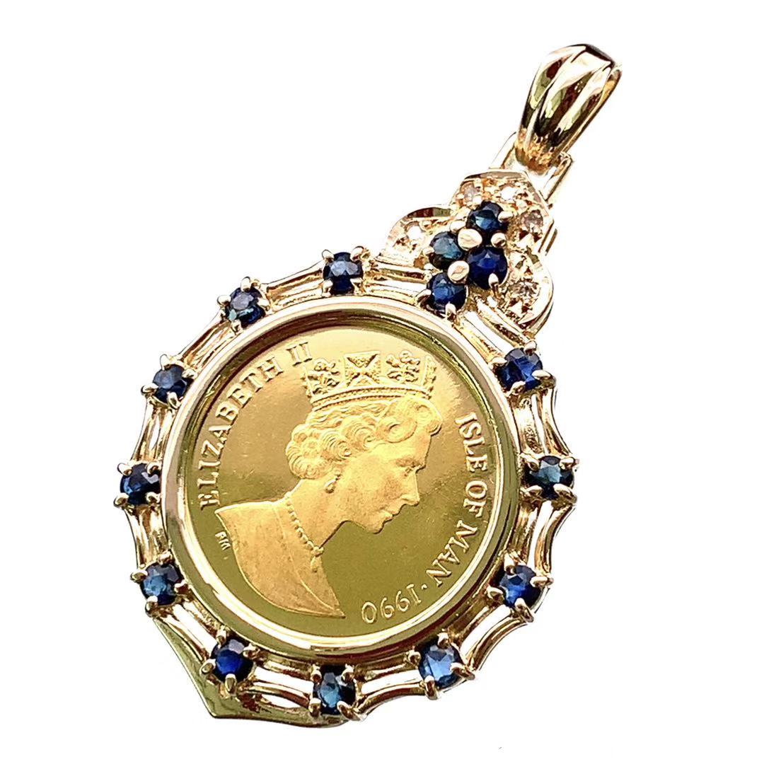 楽天市場】メープル金貨 カナダ エリザベス女王 1996年 K18/24 純金