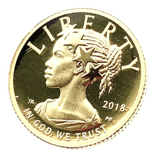 リバティ イーグル金貨  アメリカ 2018年 24金 純金 3.1g 1/10オンス コイン イエローゴールド コレクション Gold