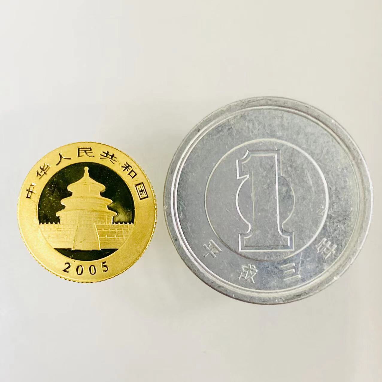 中国 パンダ金貨１／４オンス １９９２年 貨幣、メダル、インゴット