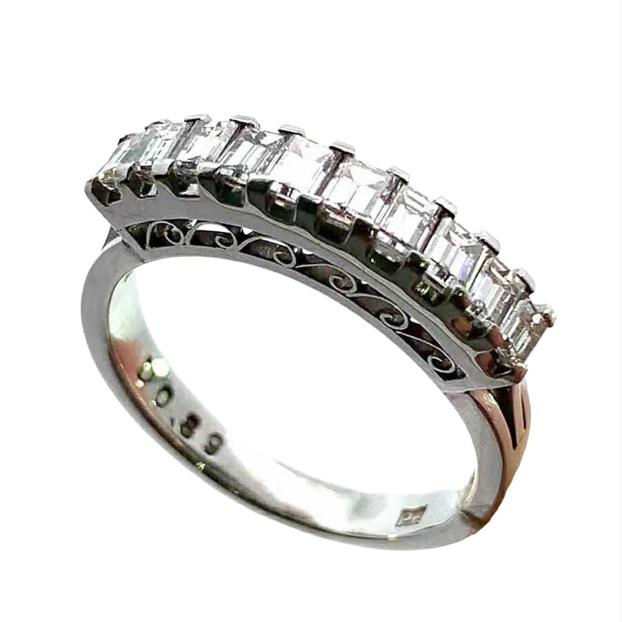 楽天市場】ポンテヴェキオ ハーフエタニティリング 指輪 ダイヤモンド