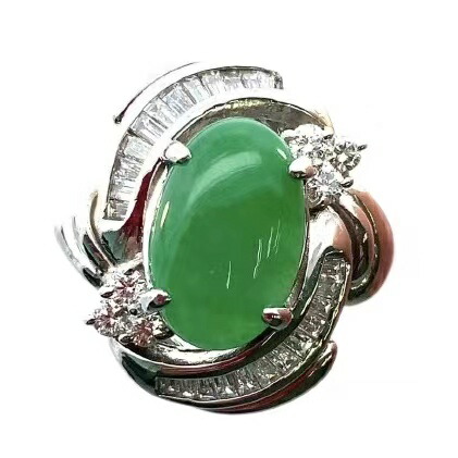 楽天市場】【ジュエリー】 Pt900 プラチナ 翡翠 ヒスイ ひすい