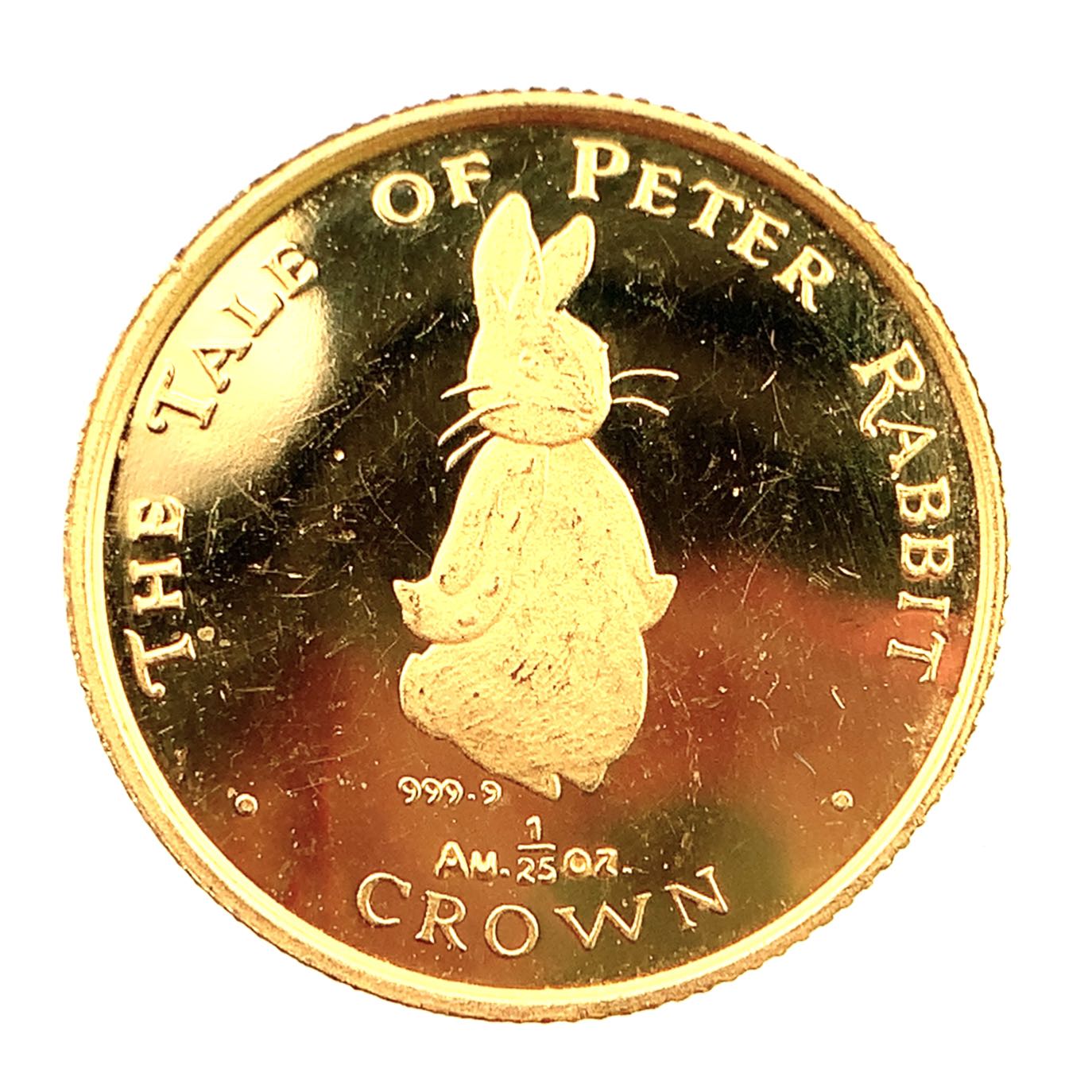 楽天市場】【新品】 ピーターラビット金貨 エリザベス女王 1/25オンス