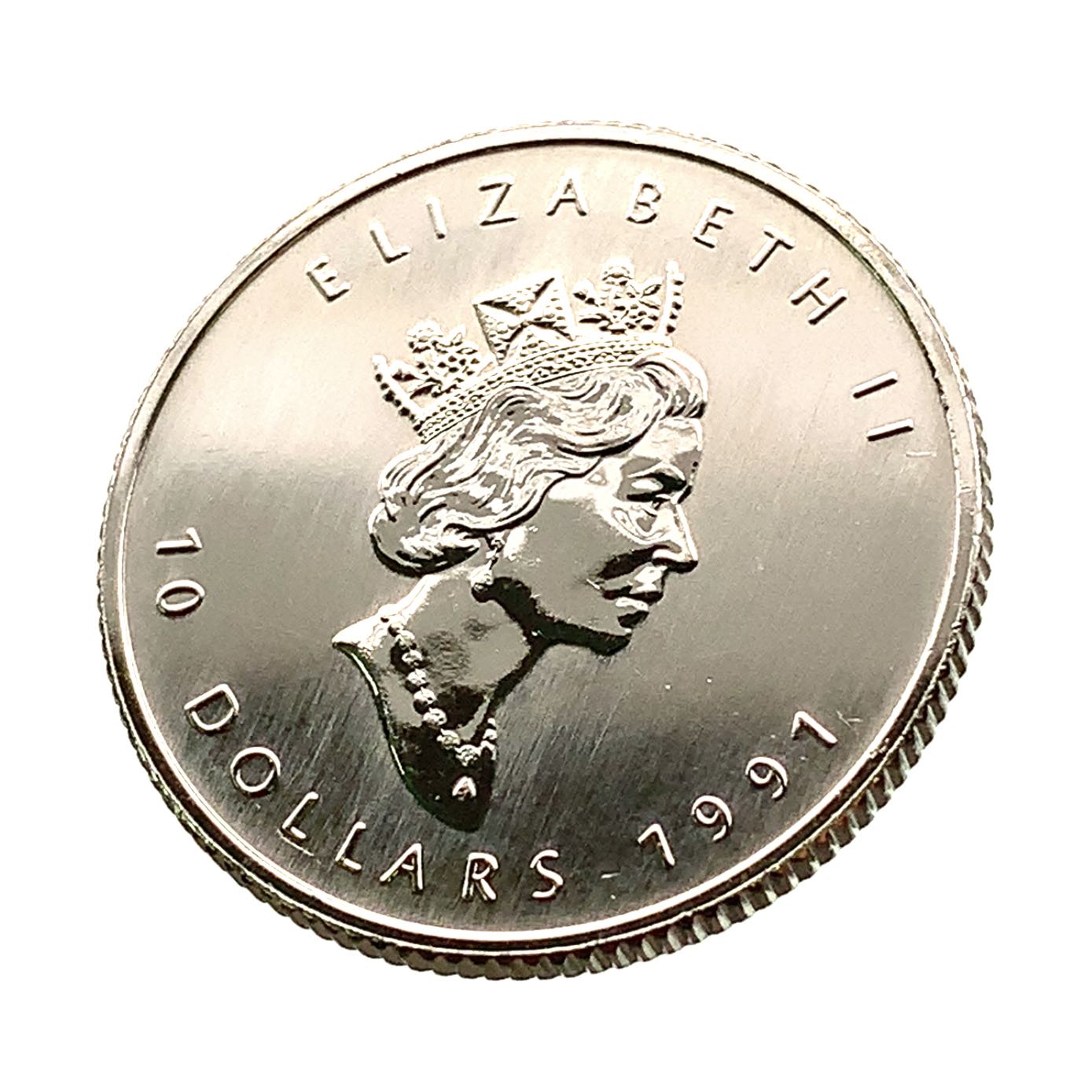 楽天市場】【新品】 メイプルリーフ プラチナ貨 1992年 3.1g 1/10