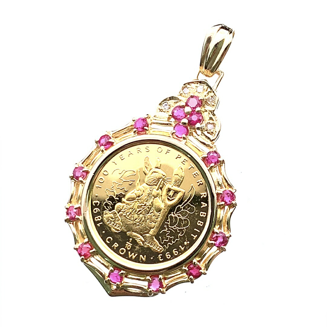楽天市場】【新品】美品 スイス クレオパトラ金貨 K18/24 4.8g