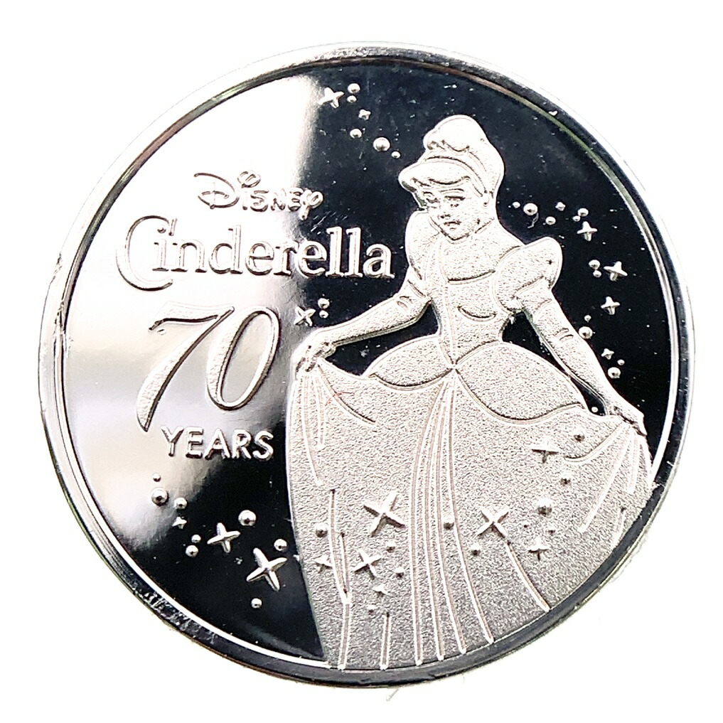 ディズニー シンデレラ プラチナ貨 3.1g PT999 コイン コレクション