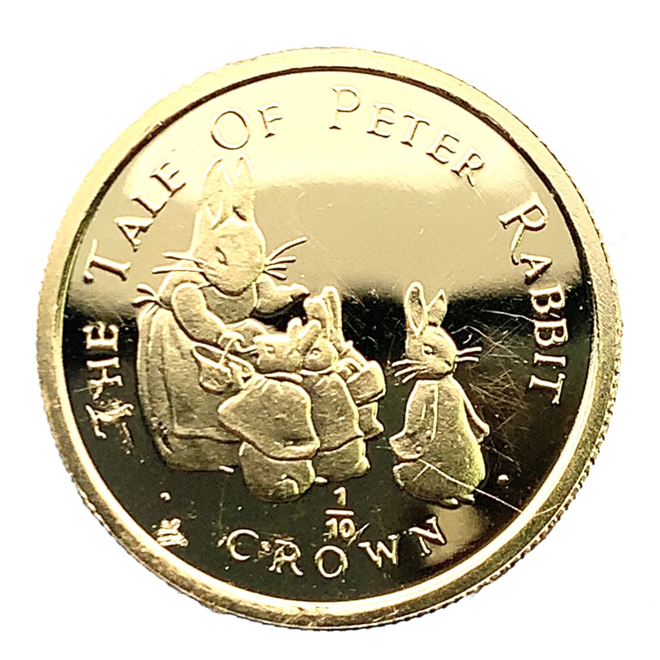 楽天市場】☆10/10 ピーターラビット 生誕100周年記念銀貨 コイン