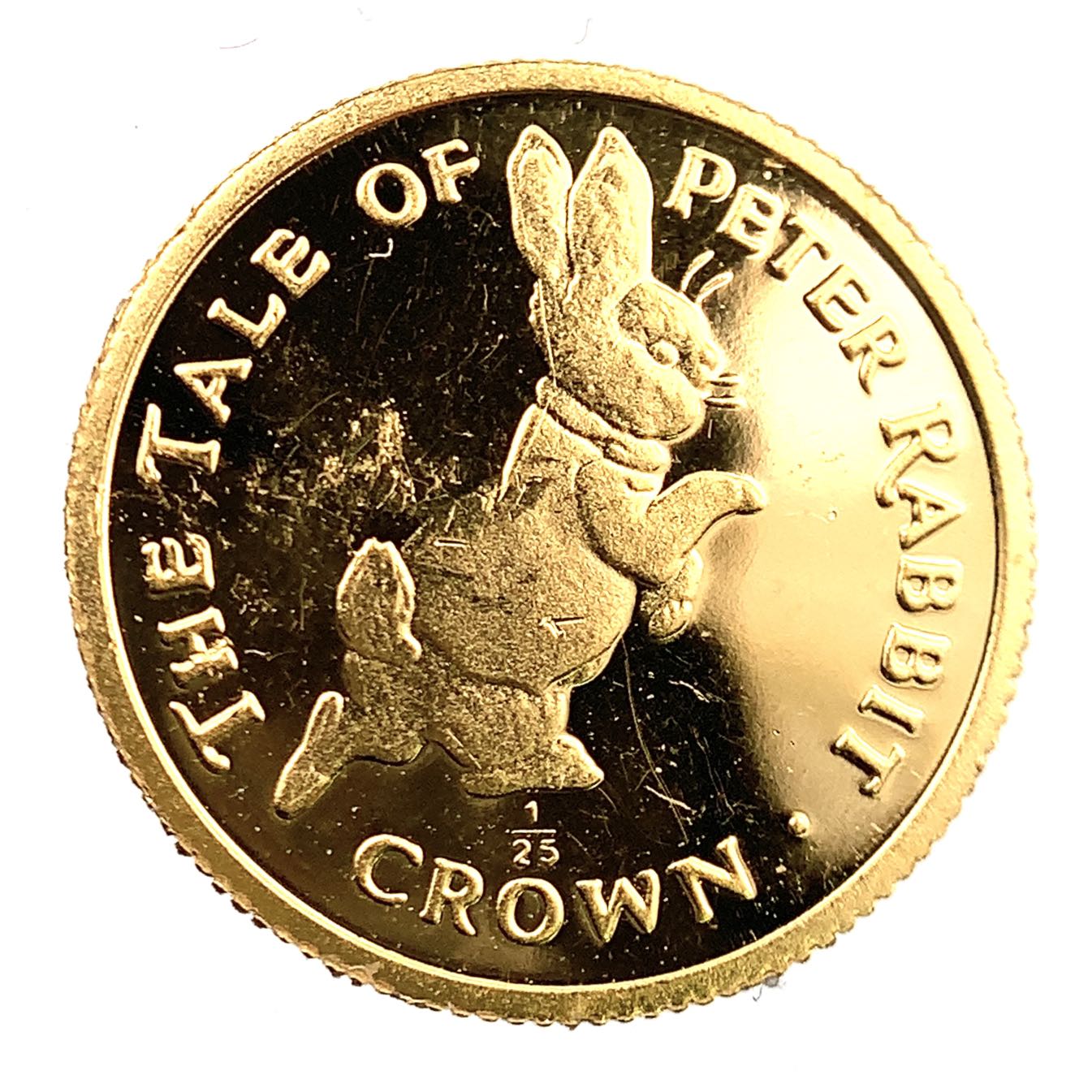 ピーターラビット金貨 エリザベス女王 ジブラルタル 1995年 1.2g 24金 純金 イエローゴールド コレクション Gold 44,850円