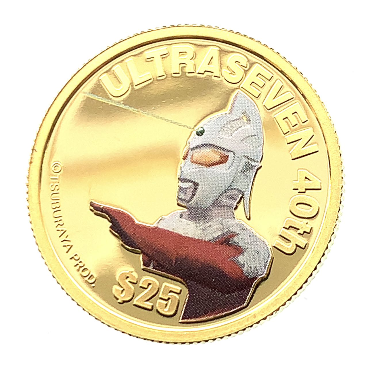 楽天市場】ウルトラマン 40周年記念コイン １オンスカラー金貨 ツバル 2006年 24金 純金 31.1g 1オンス イエローゴールド コイン  GOLD コレクション 美品 : 39宝飾販売店