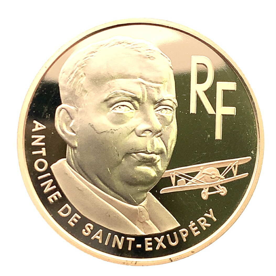 2000 フランス 星の王子さま金貨  22金 17g イエローゴールド