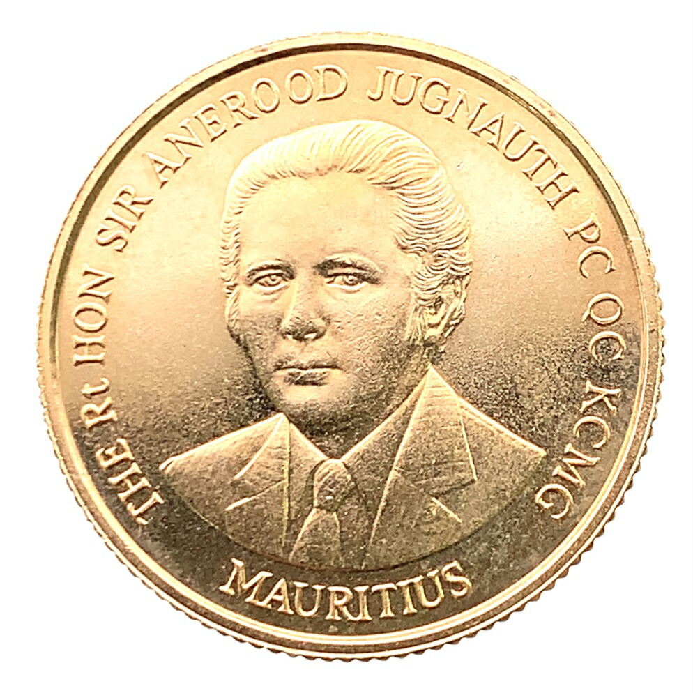 モーリシャス 金貨 1988年 8.5g 22金 イエローゴールド コレクション