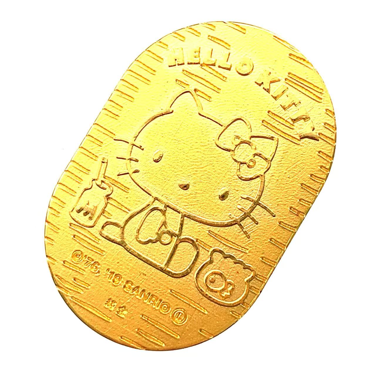 純銀■ハローキティ1オンス銀貨　金鍍金使用■限定品2,000枚！ Yahoo!オークション -「)ハローキティー」(世界) (硬貨)の落札