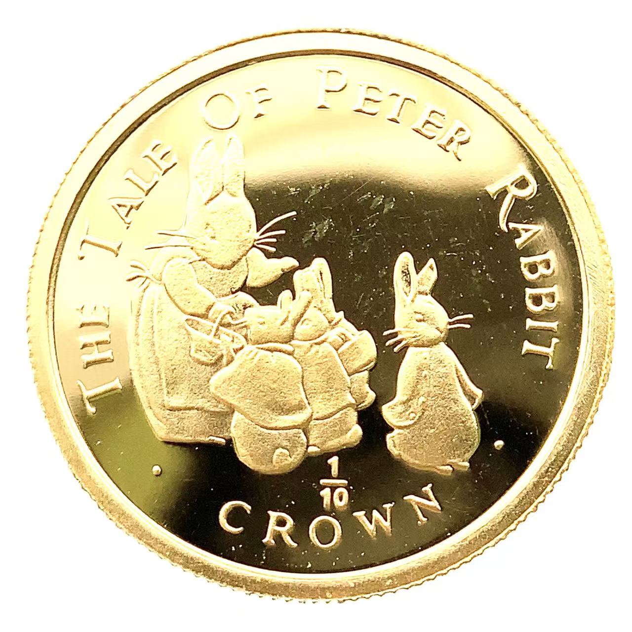 楽天市場】☆10/10 ピーターラビット 生誕100周年記念銀貨