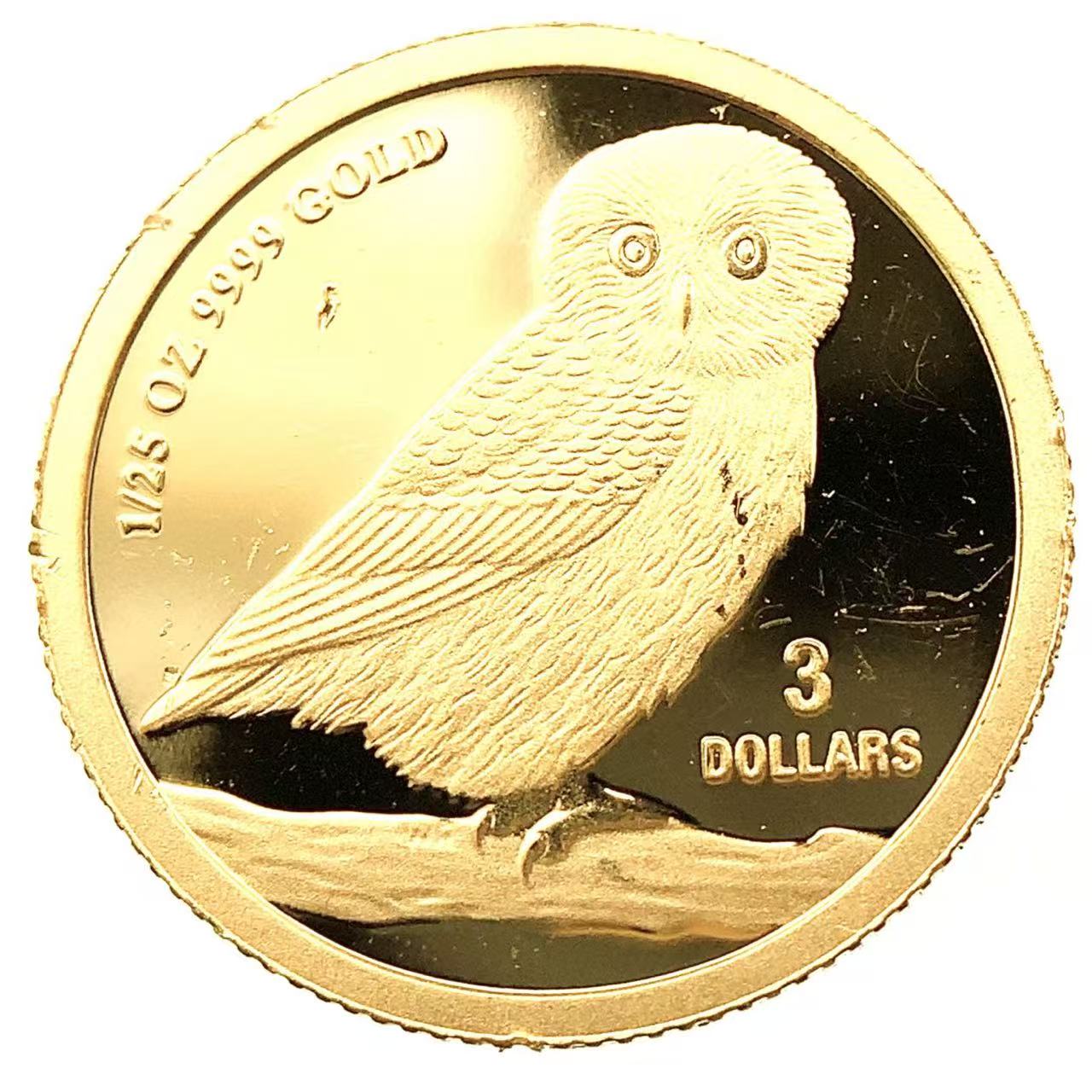 楽天市場】K24 ツバル フクロウ金貨 1/25オンス 1.24g 流通品 クリア