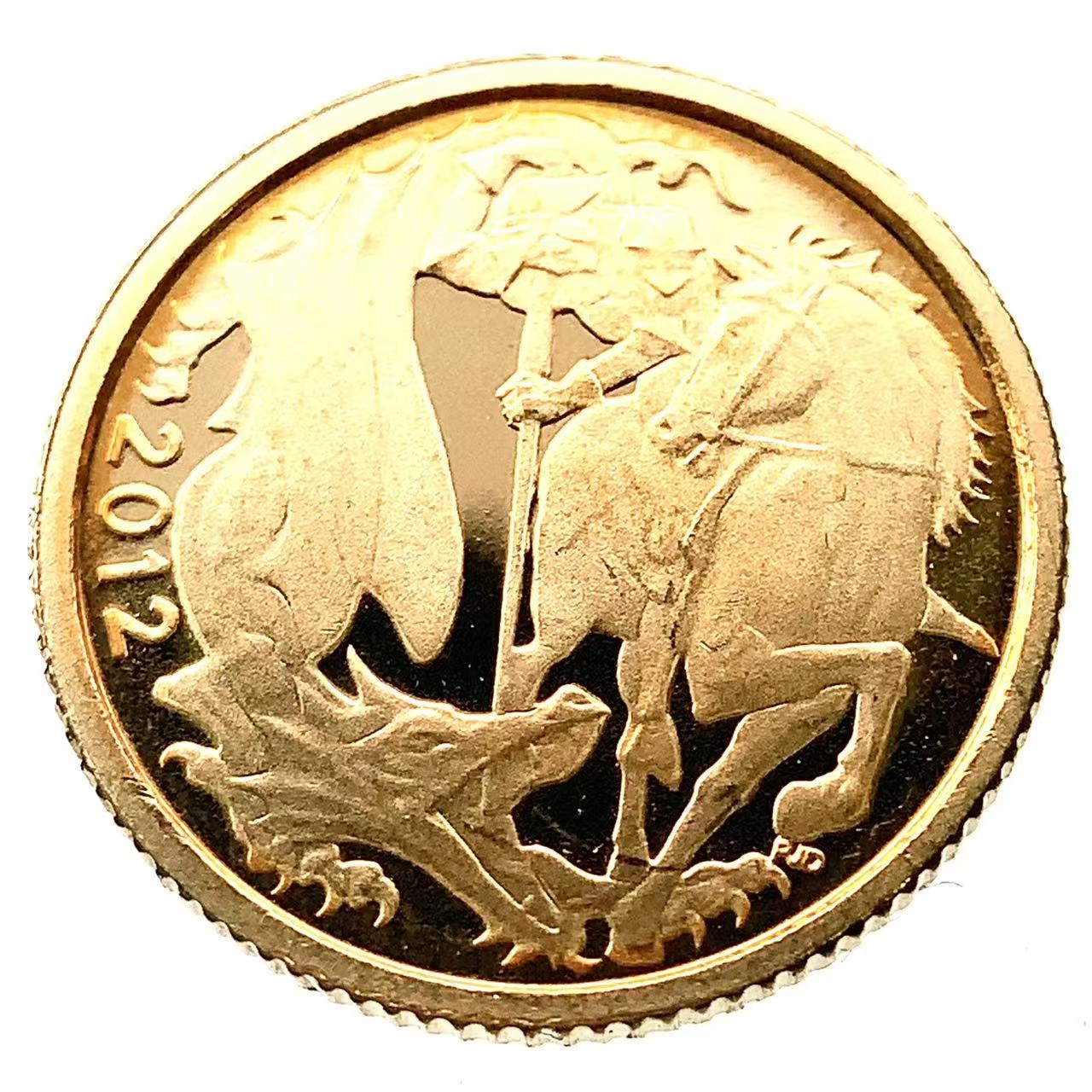 楽天市場】ウナとライオン金貨 ジブラルタル イエローゴールド 22金