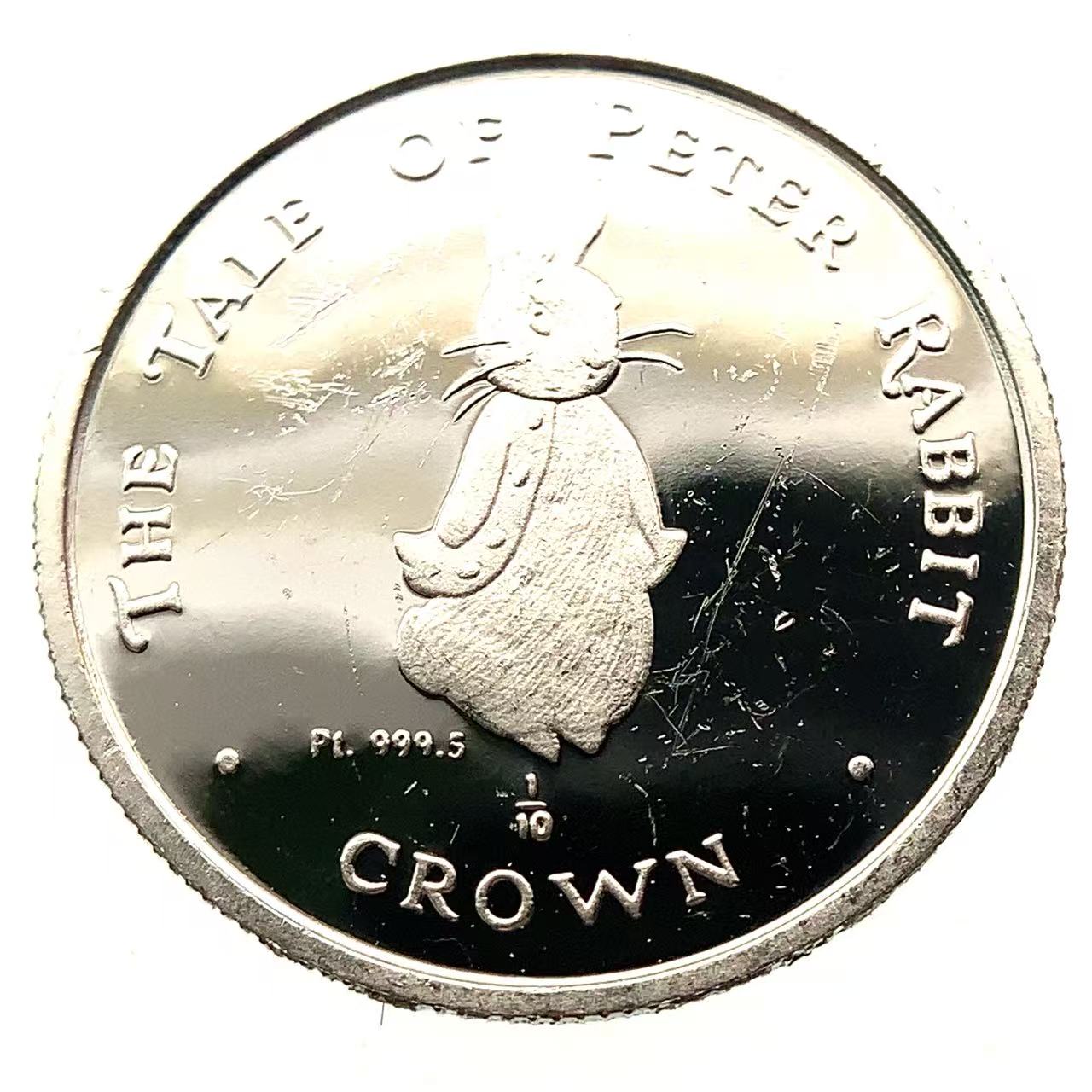 楽天市場】☆10/10 ピーターラビット 生誕100周年記念銀貨 コイン