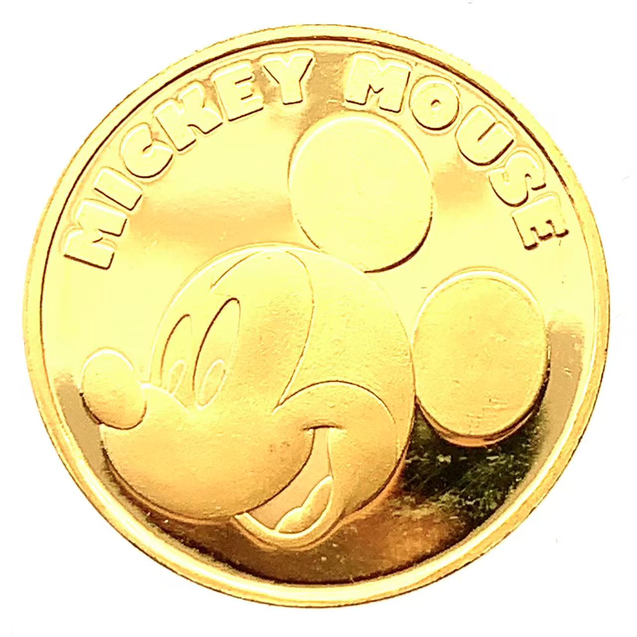 ディズニー金貨 Disney ミッキー 24金 純金 3.1g コイン イエローゴールド コレクション Gold