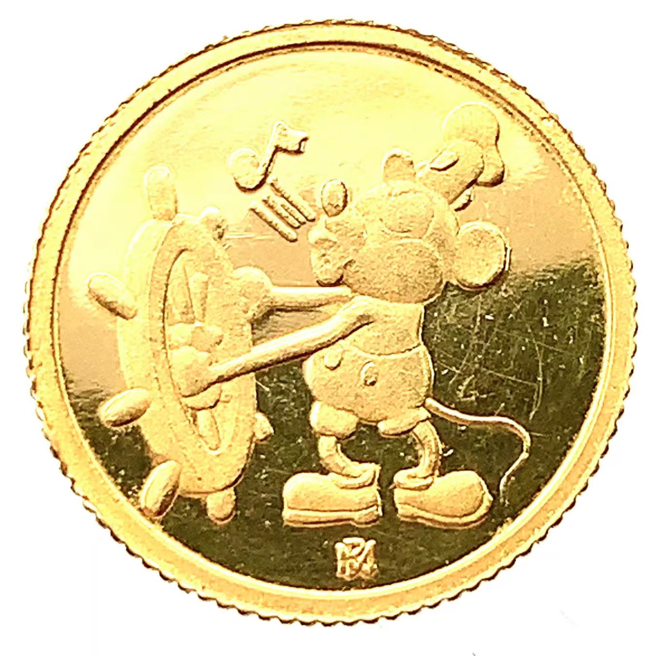 ディズニー金貨 ミッキー 24金 純金 1g コイン ゴールド コレクション Gold|39宝飾販売店