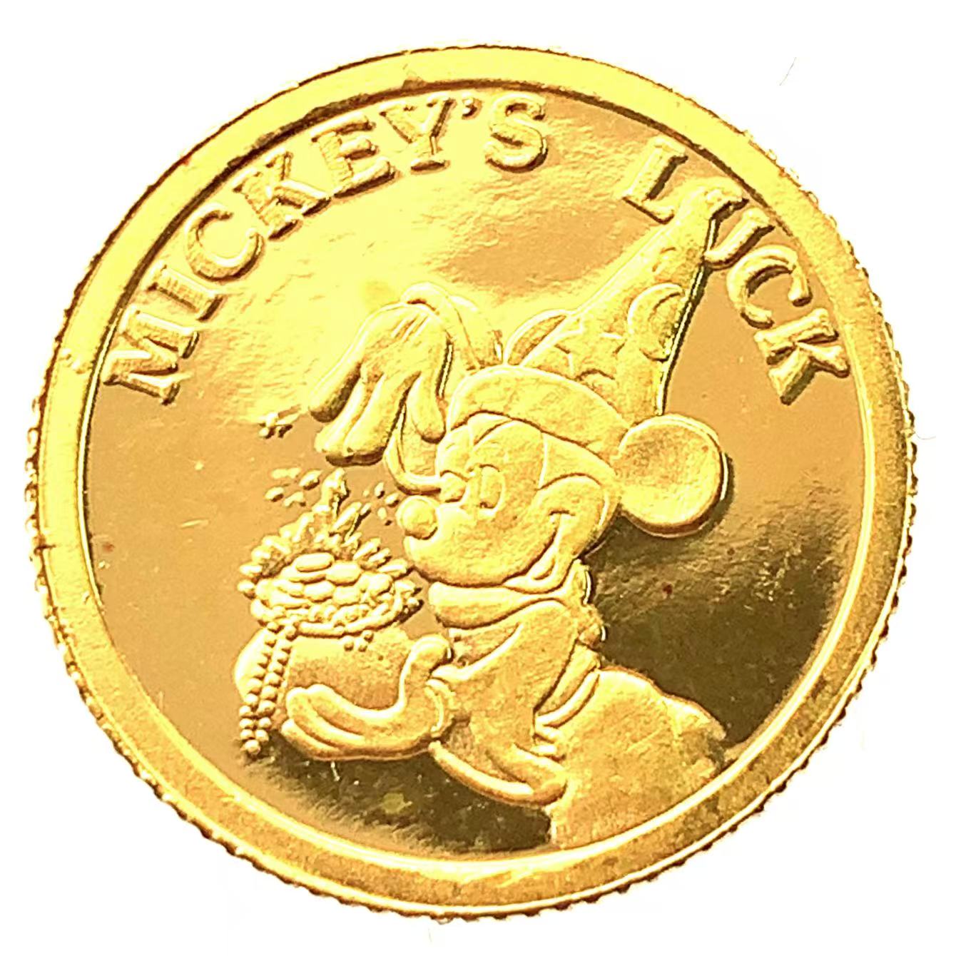 楽天市場】ディズニー金貨 24金 純金 1.2g コイン イエローゴールド