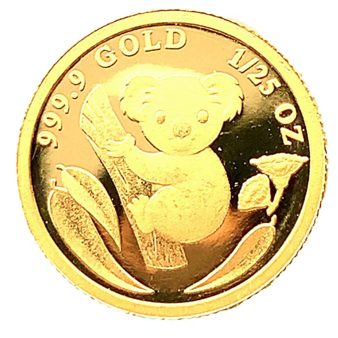 コアラ金貨 クック諸島 エリザベス女王 2015年 24金 純金 1.2g 1/25オンス コイン コレクション Gold｜39宝飾販売店 44,850円
