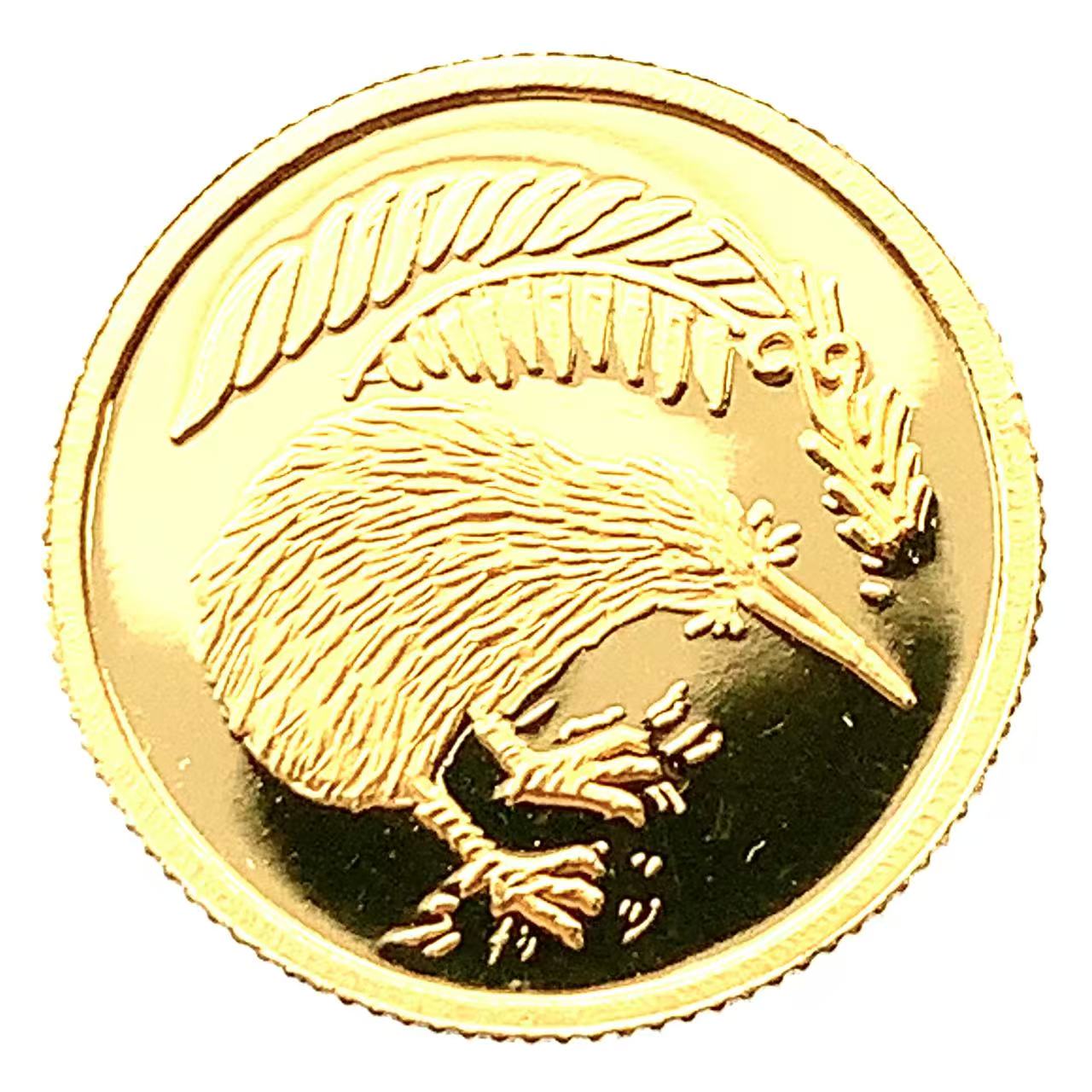 ニュージーランド金貨 キーウィ 1.2g 純金 24金 1/25オンス コレクション アンティークコイン Gold 44,850円