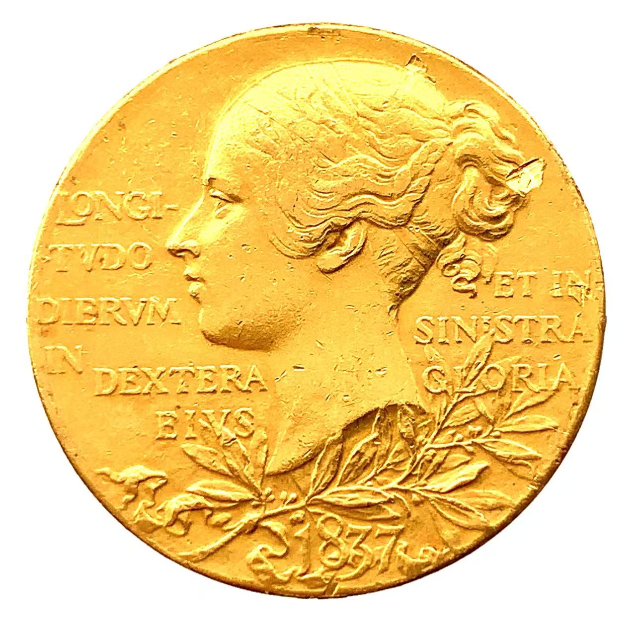 イギリス ヴィクトリア女王 ダイヤモンドジュビリー 在位60周年記念 1897年 12.6g 純金 エリザベス2世 コレクション|39宝飾販売店