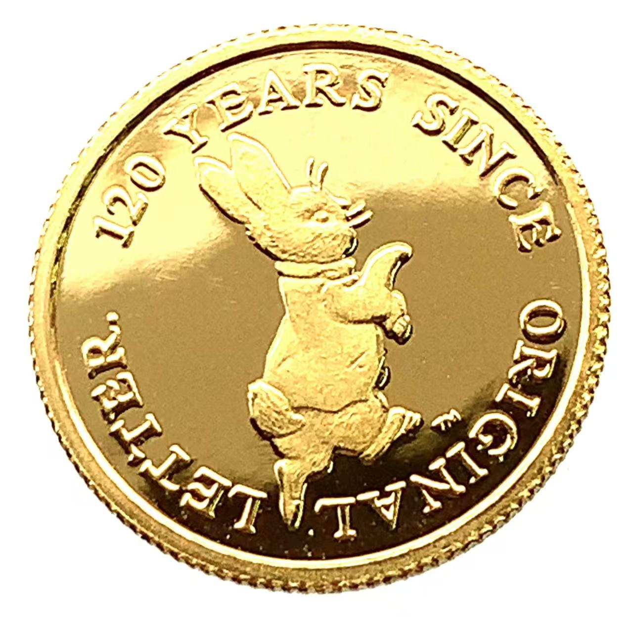美品 ピーターラビット金貨 120周年記念 2013年 1/25オンス 1.2g 24金 純金 コレクション Gold｜39宝飾販売店