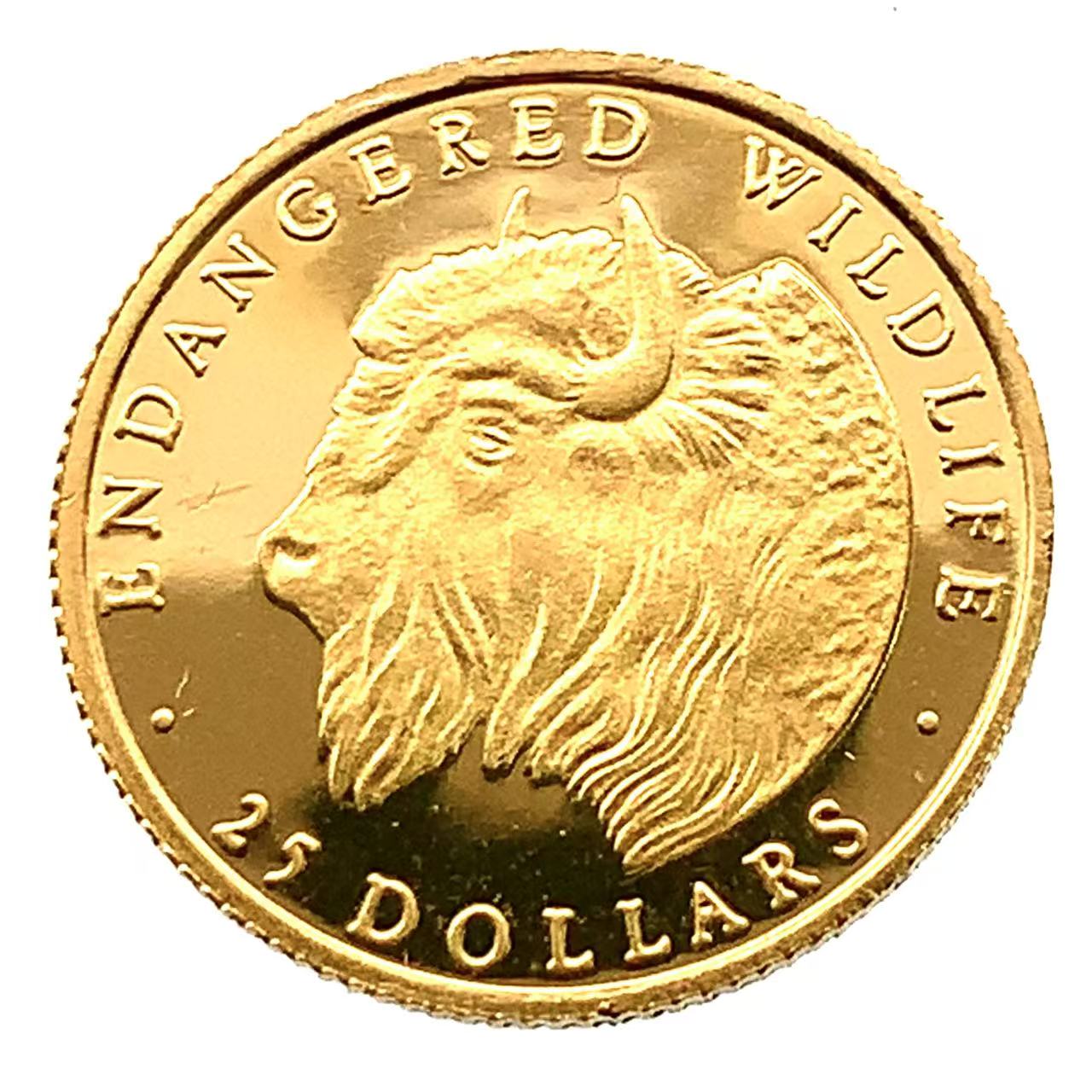羊 金貨 クック諸島 1990年 24金 純金 1/25オンス 1.2g イエローゴールド コイン GOLD コレクション 美品｜39宝飾販売店