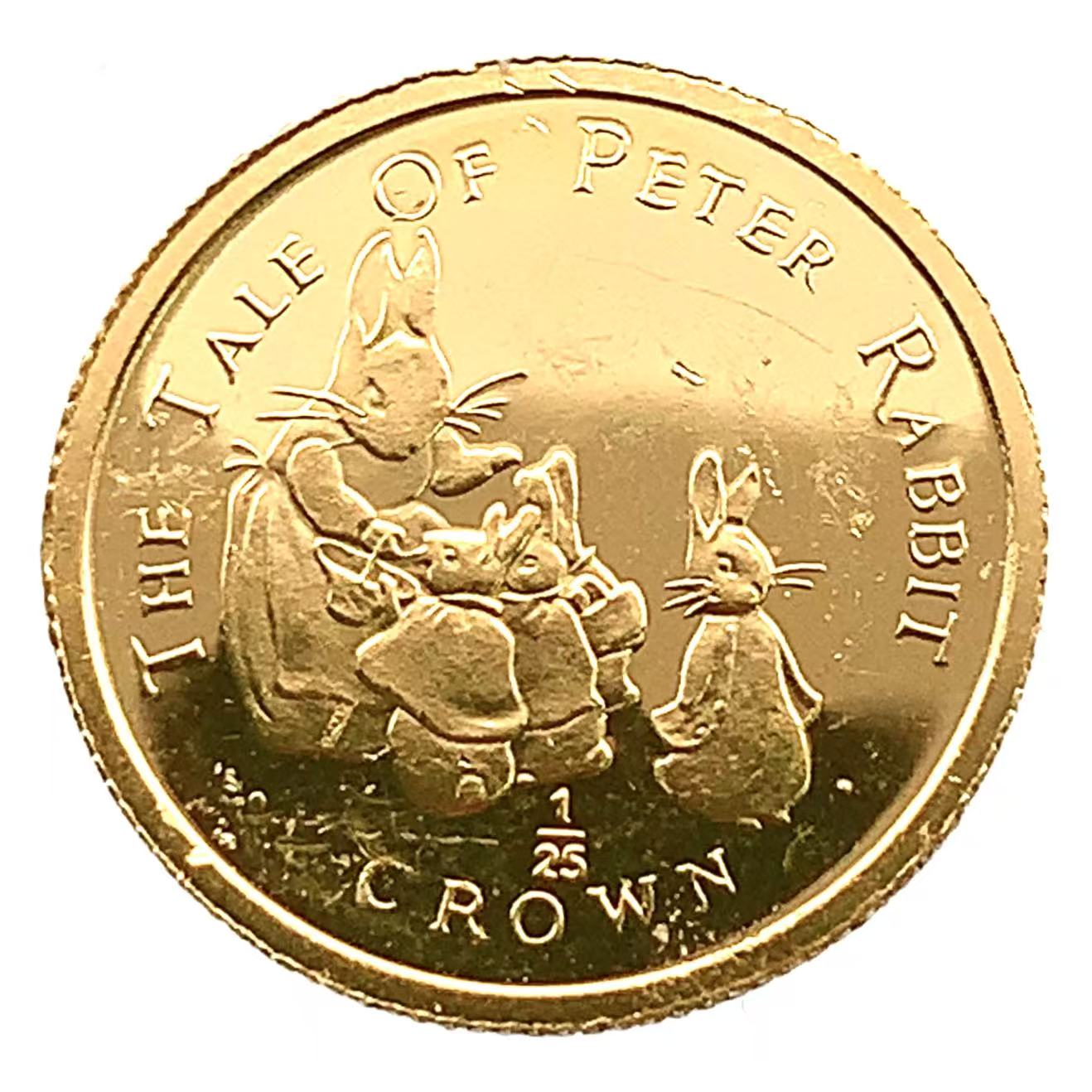 ピーターラビット金貨 ジブラルタル エリザベス女王 1/25オンス 1994年 1.2g 24金 純金 イエローゴールド コレクション Gold|39宝飾販売店