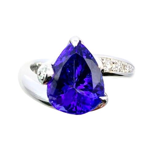 楽天市場】【ｾｰﾙ】タンザナイト 19.13ct リング 10号 PT900 プラチナ