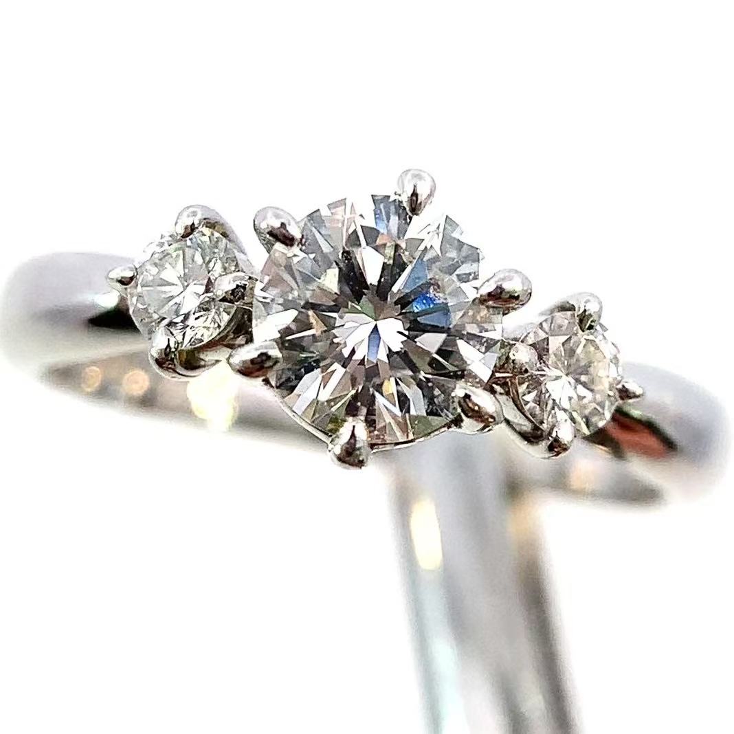 タサキ イノチェンテ ダイヤ0.02ct リング 7号 PT950 結婚指輪 箱 TASAKI タサキ イノチェンテ ダイヤ0.02ct リング 7号 PT950