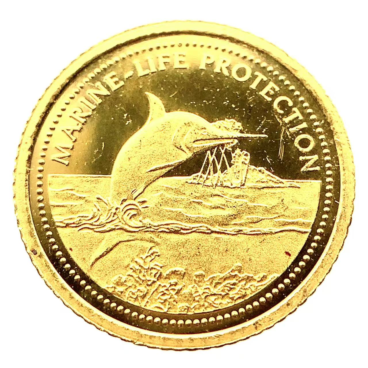 パラオ金貨 人魚 1/25オンス 2000年 1.2g K24 純金 イエローゴールド コレクション Gold