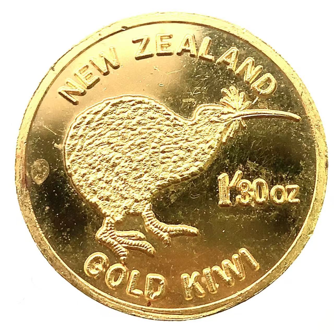 ニュージーランド金貨 1g 純金 24金 1/30オンス イエローゴールド コレクション アンティークコイン Gold