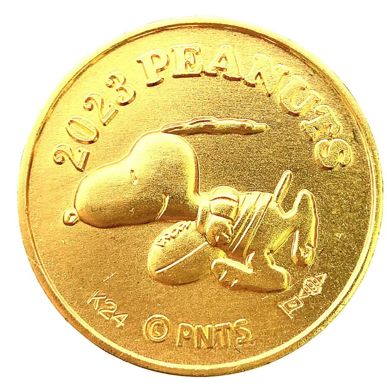 スヌーピー金貨  6.2g 24金 純金 1/5オンス イエローゴールド コレクション Gold