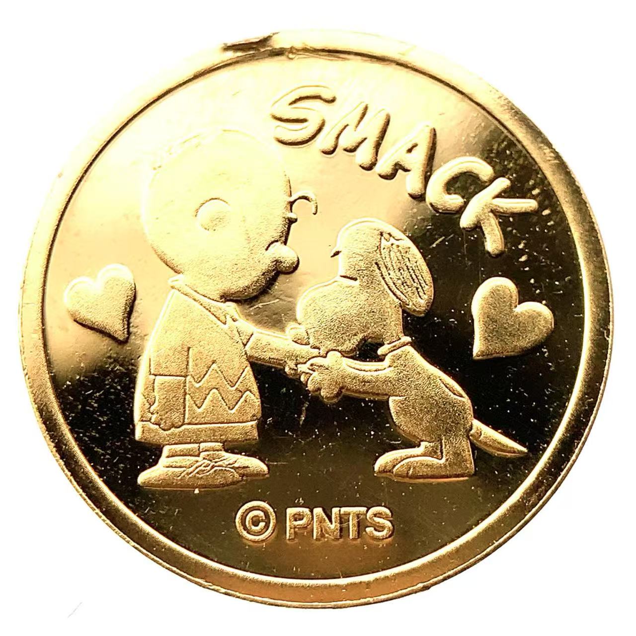 SNOOPYスヌーピー日本上陸50周年記念・純金メダルK24 楽天市場】【中古AB/使用感小】 コイン SNOOPY スヌーピー 日本