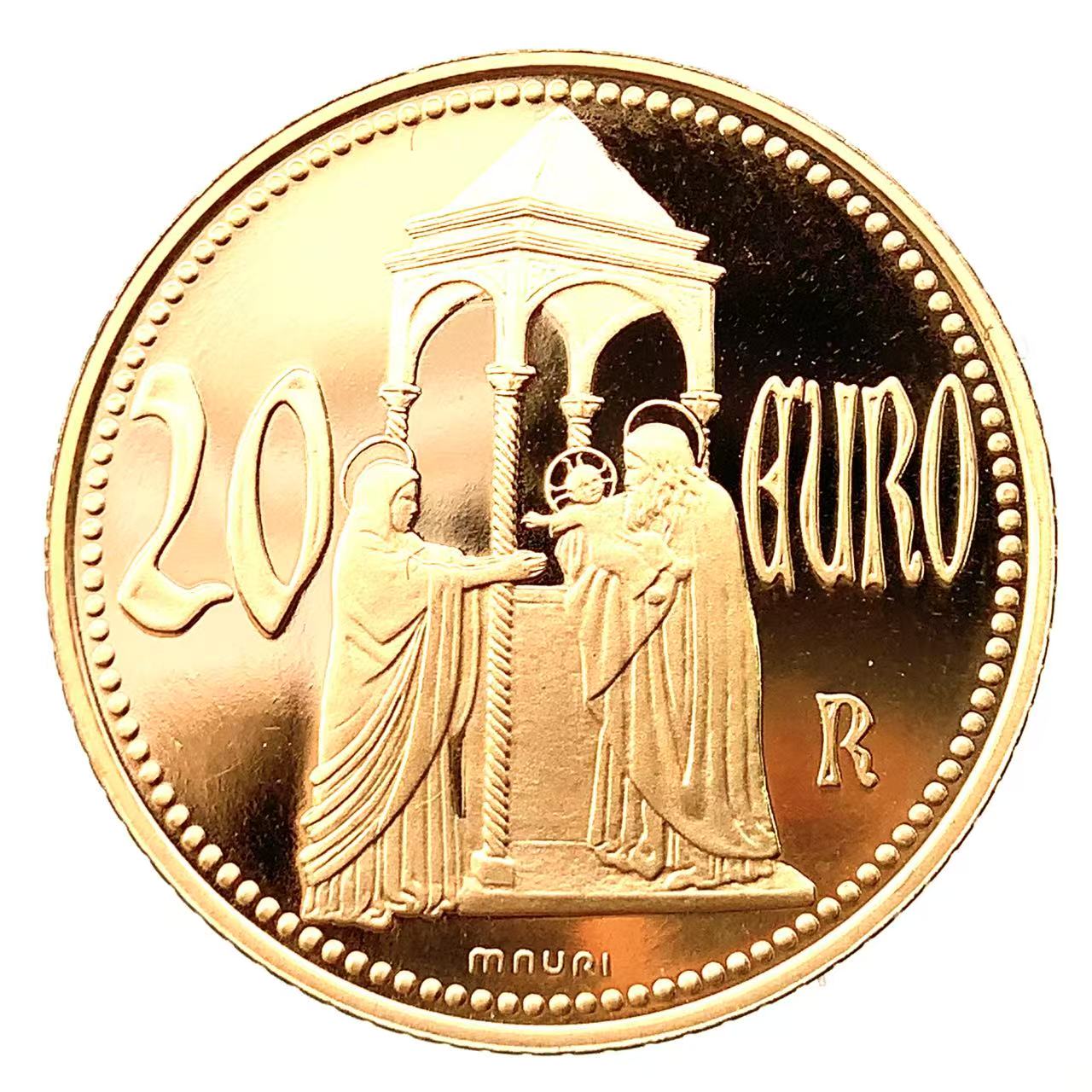 サンマリノ 金貨 2003年 21.6金 6.4g イエローゴールド コレクション アンティークコイン Gold