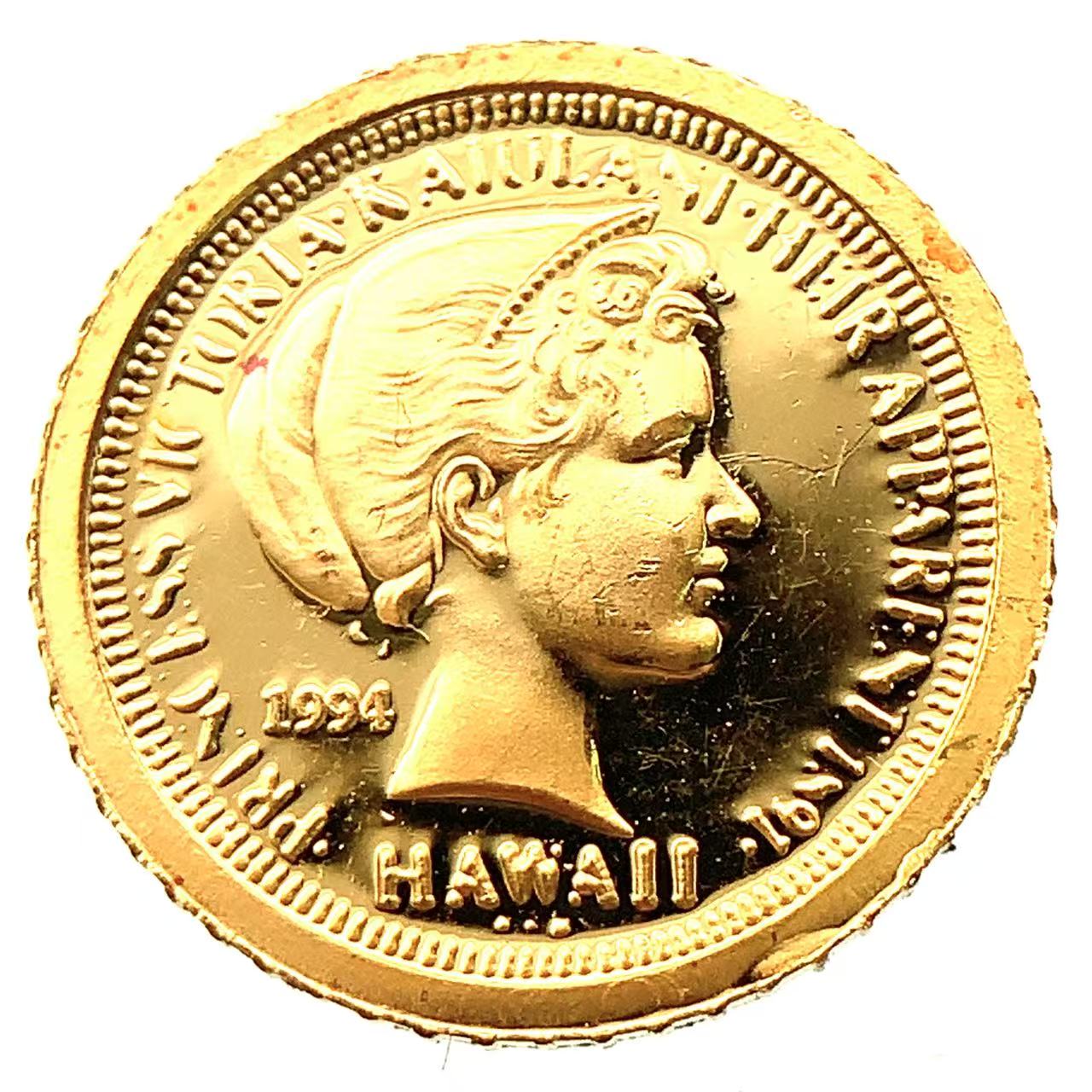 楽天市場】ビクトリア カイウラニ王女 イルカ金貨 ハワイ