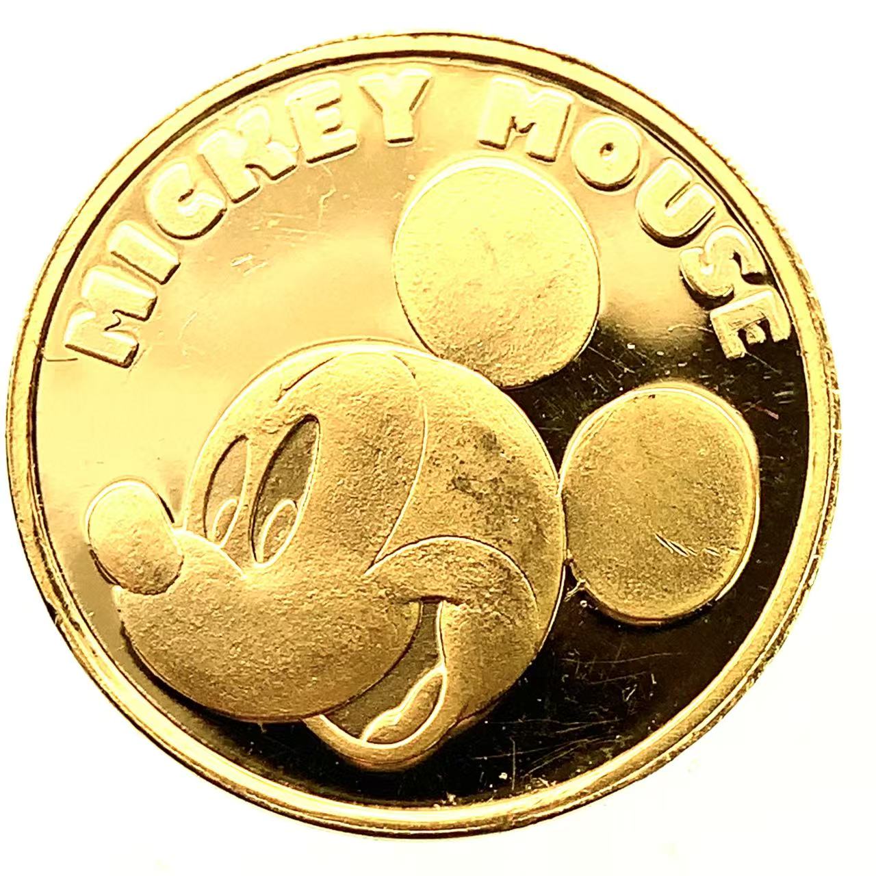 ディズニー金貨 24金 純金 1.2g コイン イエローゴールド コレクション Gold