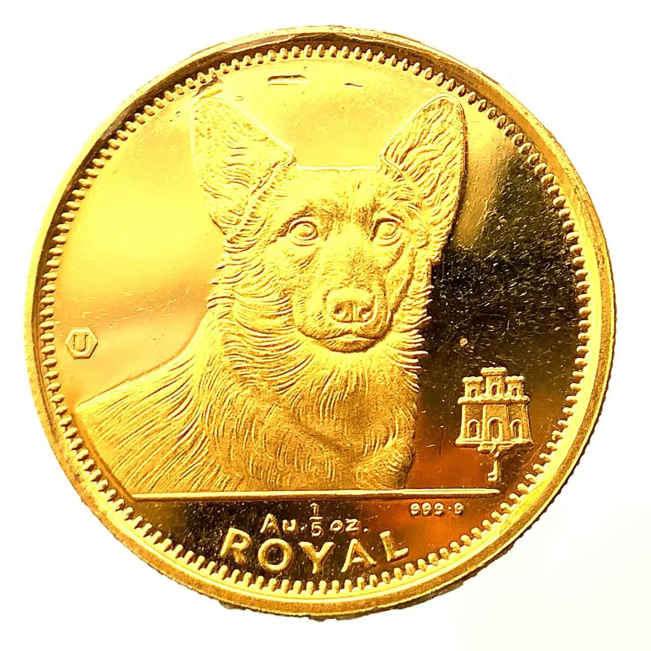 ■クック諸島  １／２５オンス  パピヨン５ドル金貨 □クック諸島 1／25オンス パピヨン5ドル金貨の通販 by RE