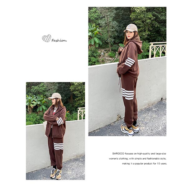 大きいサイズ セットアップ レディース 裏起毛 フルジップパーカー スウェットスーツ スポーツスーツ ジョガーパンツ