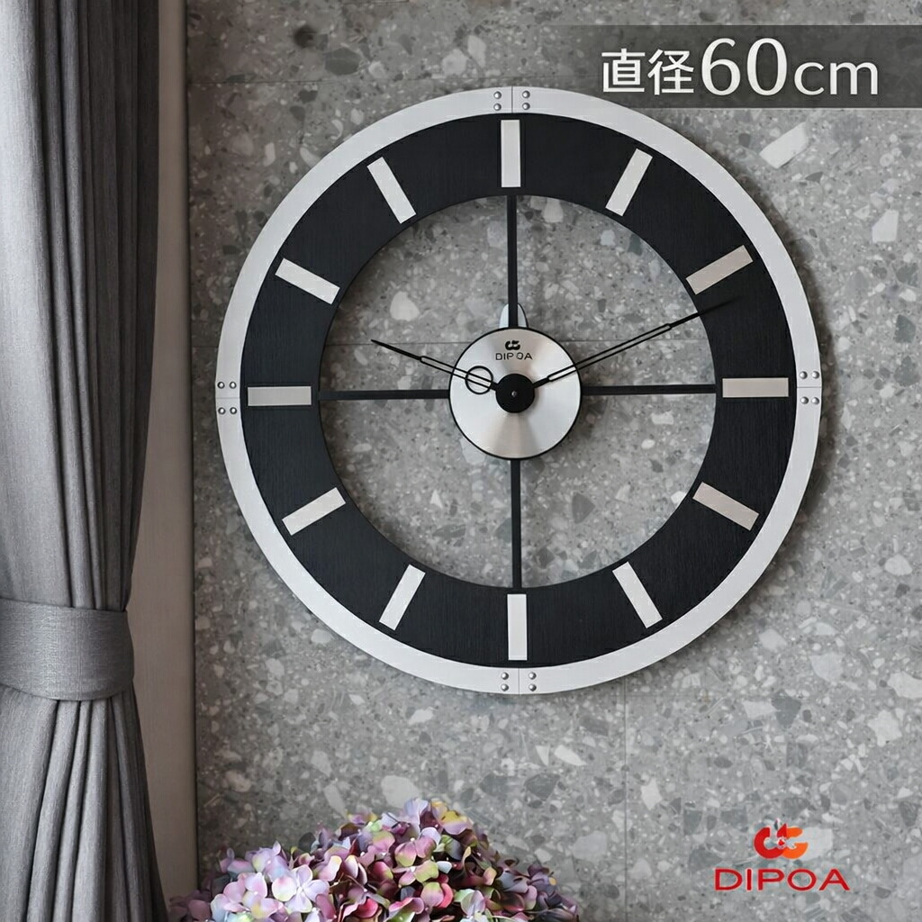 楽天市場】アレッシィ ALESSI LA STANZA DELLO SCIR 掛け時計 シルバー